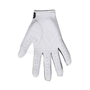 En stock Gants de golf en cuir véritable de chèvre de haute qualité Design de mode pour la main gauche, tailles régulières et plus pour le sport - Product Image 5