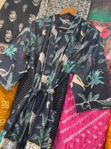 ชุดกิโมโนสำหรับเพื่อนเจ้าสาวพิมพ์ลาย, ชุดราตรีขนาดเดียวสำหรับฤดูใบไม้ผลิฤดูร้อน - Product Image 3