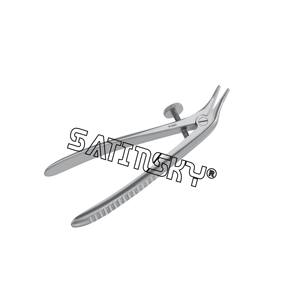 Extractor de fórceps de acero inoxidable de ortodoncia telescópico de 12 CM, fuente de alimentación Manual fabricada con AISI 420 de buena reputación - Product Image 2