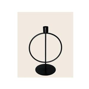 Portavelas decorativo de metal con detalles intrincados, acabado artesanal y encanto único para cualquier habitación o celebración - Product Image 1