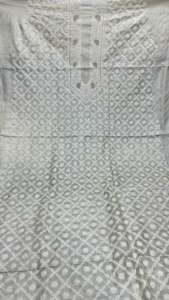 100% ปักด้วยมือแบบดั้งเดิมของอินเดียชุดปาร์ตี้ผ้าไหมแท้สำหรับผู้หญิงเสื้อ Kurti / Kurta หรูหรามาก - Product Image 2