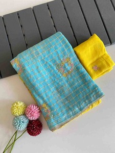 Hiện Đại Độc Quyền <span class=keywords><strong>Viscose</strong></span> Voan <span class=keywords><strong>Saree</strong></span> Bộ Sưu Tập Với Thanh Lịch In Thêu Cho Đảng Mặc Bán Buôn OEM Số Lượng Lớn Tùy Chỉnh Đơn Đặt Hàng - Product Image 6