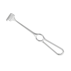 Ecarteur de plaie VOLKMANN 220 mm 8.34 "6 broches profondeur émoussée 8 mm largeur 29 mm acier inoxydable vu Miller écarteur - Product Image 1