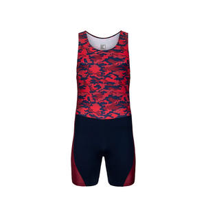 Vente en gros broderie et logo personnalisés uniforme d'aviron pour femmes respirant grande taille 100% polyester impression par sublimation professionnelle - Product Image 4