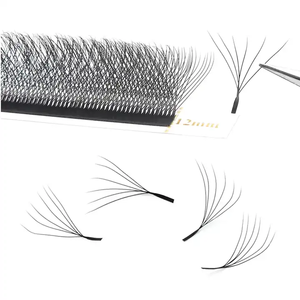 Venta al por mayor Premium 7D Volumen Extensiones de pestañas hechas a mano 0,03mm 0,07mm Ligero de larga duración para profesionales OEM ODM - Product Image 3