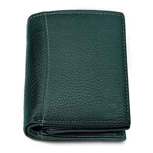 Nouveau portefeuille en cuir véritable tendance, fermeture éclair, doublure en polyester confortable, imperméable, portefeuille en cuir pour homme - Product Image 5