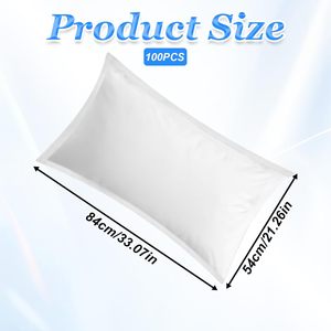 Hot Selling Customized <b>Travel</b> Non-woven Cotton <b>Pillow</b> Cover Disposable <b>Pillow</b> case for Medical Hospital - Product Image 2