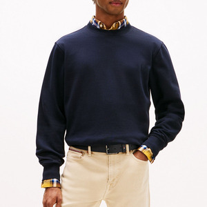Premium cotton sweatshirt with modern fit, perfect <b>for</b> casual wear and custom branding." - Product Image 1