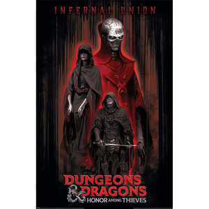 Póster de Película de Dungeons & Dragons de Estilo Moderno 'Infernal Union' para Decoración de Pared - Product Image 1