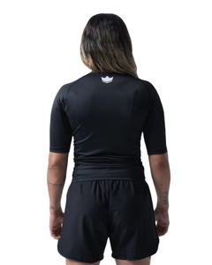 Logo personnalisé unisexe Rush Guard Compression chemise Jiu-Jitsu BJJ classé à manches longues MMA Rashguard hommes femmes enfants fait tissu - Product Image 5