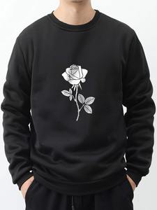 Sweatshirts en molleton de coton vierge à épaules tombantes sur mesure pour hommes Sweatshirts pour hommes de la meilleure qualité - Product Image 6