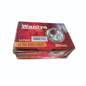 Verrou à disque Waniya de 70 mm, 11 goupilles, combinaison, verrou rond robuste pour la sécurité et l'usage industriel, meilleur prix de gros - Product Image 2