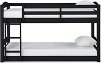Lit superposé à panneaux en bois de pin et teck massif de style contemporain Prix promotionnel Taille personnalisable Chambre double Queen King Size moderne