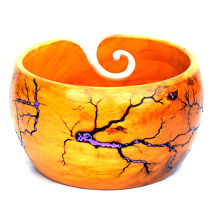 Organizador de Hilo de Madera Portátil, Ecológico y Hecho a Mano, para Tejer y Hacer Ganchillo, Mantiene el Hilo Sin Enredos, Accesorio de Costura Suave - Product Image 3