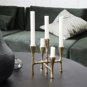 Aluminum Metal <b>Candle</b> Stand Most Selling Polished Finished <b>Candle</b> Stand for Home Decor Table Decor Wedding Decor Handmade - Product Image 3