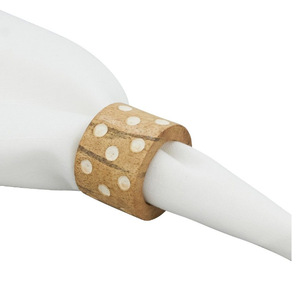 Forme ronde Rond de serviette en bois massif de table de haute qualité Fabricant Fournisseur Rond de serviette en bois - Product Image 5