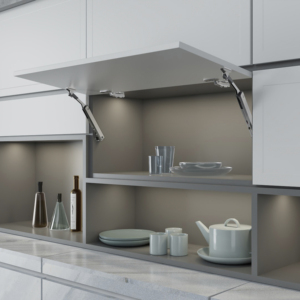 Emuca Altius One Lift-Up Door Compass Acero Niquelado 576-959 Force Range Bisagras Ventana Alta Calidad Modelo España 1214507 - Product Image 2