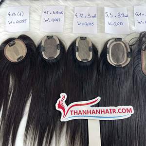 2025 Traitant 100% Extensions de Cheveux Humains Vierges Naturels Style Facile Droite Remy Topper Trame Du Vendeur Vietnamien - Product Image 2