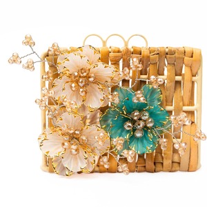 Porte-serviettes en jute au design floral accrocheur pour une décoration de table élégante, salle à manger, cuisine et accessoire de décoration intérieure en provenance d'Inde - Product Image 4