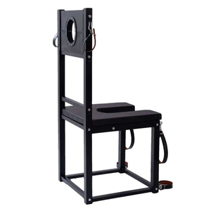 Sedia BDSM Erotica per Addestramento Domatrice, Struttura per Bondage e Contenimento con Gag, Dispositivo di Contenimento per Punizione - Product Image 3
