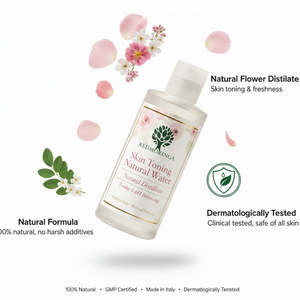 Tonico per la Pelle Naturale da 200ml, Distillato, pH Bilanciato, Senza Alcool, Etichetta Privata OEM, Tonico per Uomo RedMoringa Italia - Product Image 3