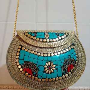 Latest Resin <b>Bag</b> and mop Clutch <b>Bags</b> for <b>Party</b> and Wedding <b>Cheap</b> Price <b>Bag</b> from India - Product Image 4