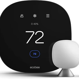 ยอดขายพรีเมียมสำหรับเทอร์โมสตัทอัจฉริยะ Ecobee3 Lite สีดำ วัสดุซิลิโคนพลาสติก - Product Image 2