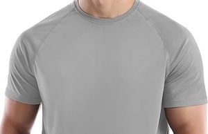 Men's <b>Tshirt</b> Wholesale 100% <b>polyester</b> Mens Oversized <b>Tshirt</b> Customized Logo Design Men's Heavyweight Short Sleeve Crew Neck - Product Image 3