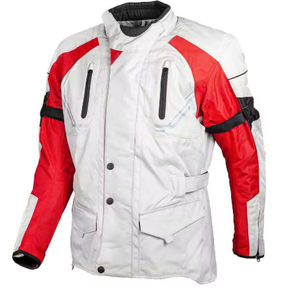 เสื้อแจ็กเก็ตนั600D นลมระบายอากาศได้ดีเสื้อแจ็คเก็ตผ้าสำหรับนักขี่จักรยานขนาดพิเศษพร้อมที่ป้องกันไหล่และข้อศอกโลโก้ออกแบบได้ตามต้องการ - Product Image 1