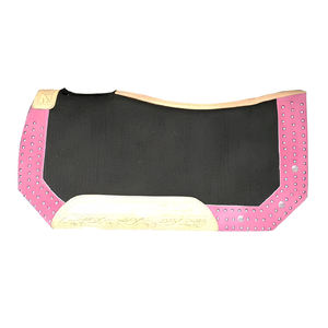 Tapis de selle en feutre de laine haute densité de qualité supérieure Western Jumping Riding Fabric Cotton avec confort supérieur et couches de mousse respirante - Product Image 2