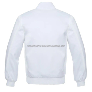 Chaqueta de Satén Rosa Intenso Personalizada OEM Premium 2026 para Hombre, 100% Alta Calidad, Bajo MOQ, Precio Bajo, Invierno, Cortavientos, Cuello Alto, Cierre Frontal - Product Image 4