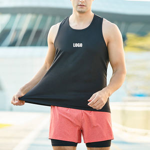 Chaleco Deportivo para Hombre para Correr al Aire Libre, Talla Grande, Transpirable, de Secado Rápido, Camiseta sin Mangas Personalizada, Camiseta Deportiva de Punto para Hombre - Product Image 2