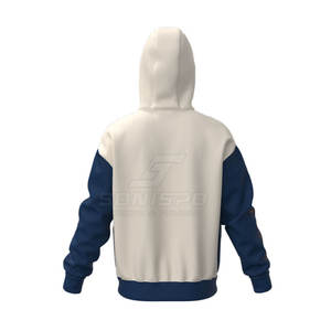 เสื้อฮู้ดผู้ชายสไตล์2024ฤดูหนาวคอตตอนมีฮู้ดสีพื้นดีไซน์บล็อกสีพื้น - Product Image 2