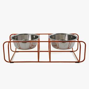 Premium Design for <b>Cats</b> and Dogs Excellent Quality Stylish Design Dog Bowl Use for Home Unique Design Stainless Steel Dog Bowl - Product Image 3