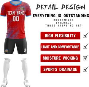 Top Tendance Unisexe Col V Maillot De Football Haute Qualité Nouvelle Arrivée Excellentes Techniques D'impression Par Sublimation Service OEM - Product Image 2