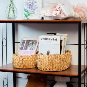 Paniers ovales en jacinthe d'eau pour l'organisation, panier de rangement fait à la main, vente en gros, écologique, fabriqué au Vietnam - Product Image 4