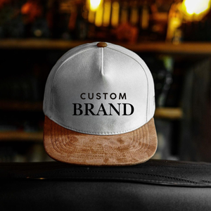 Gorra de béisbol de algodón twill negro con parche, 6 paneles, estilo baloncesto, a la moda, dos tonos, personalizada, con visera plana, oferta. - Product Image 2