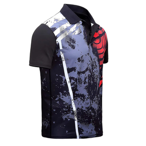 Polos originales de poliéster por sublimación al por mayor, polos de manga corta con bordado de logotipo personalizado para hombre y mujer - Product Image 4