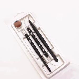 Juego de Exploración Dental de Alta Calidad de 3 Piezas, Sondas y Espejo Bucal, Kit de Herramientas de Acero, Fuente de Alimentación Manual, Gran Venta - Product Image 3