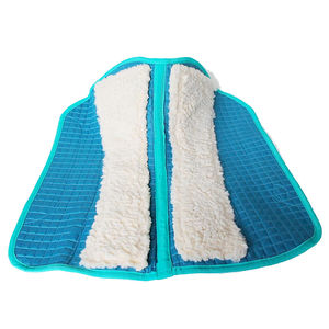 Almohadillas para SILLÍN de caballo cómodas para equitación de calidad superior, almohadilla para SILLÍN ecuestre acolchada con diamantes con forro de piel de Sherpa - Product Image 3