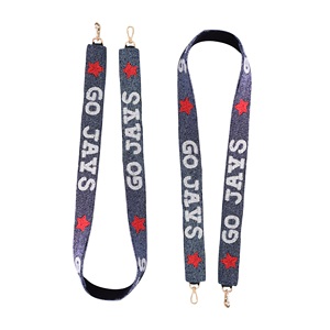 Buena calidad ajustable perro enganchado cesta Juego de Pelota día bandolera monedero bonito cinturón con cuentas correas para Team Cheer en 2025 - Product Image 1