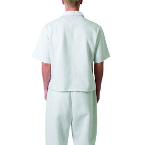 Polo de algodón 100% de alta calidad para hombre, camiseta de manga corta con logotipo transpirable bordado personalizado, polos sólidos - Product Image 4