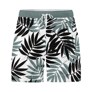 Pantalones Cortos Deportivos Casuales de Poliéster de Secado Rápido y Transpirables, Cintura Elástica, para Hombre, Entrenamiento, Ejercicio, con Cordón, Estilo Urbano Personalizado - Product Image 1