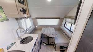 Used in the U.S.: 16ft <b>Travel</b> <b>Trailer</b> with Bunk Bed, Side Opening and Aluminium Material for Your Adventure - Product Image 3