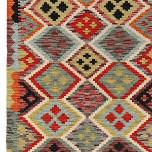 พรมทอฟกานีถักไหมพรมขน100% พรมชนเผ่าทำมือส่งตรงจากอัฟกานิสถาน - Product Image 1