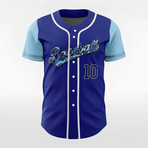 Camiseta de Béisbol Personalizada al por Mayor, Camiseta de Béisbol Lisa para Sublimación, Camiseta de Béisbol de Equipo Impresa por Sublimación - Product Image 2