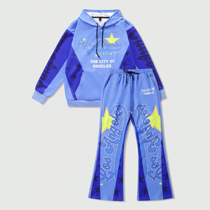 Venta al por mayor hombres personalizado DTG DTF chándal ropa deportiva ropa de gimnasio correr entrenamiento fitness traje Atlético jogging entrenamiento - Product Image 1