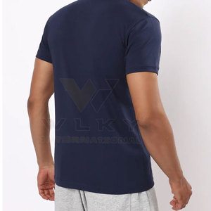 เสื้อยืดผู้ชายผ้าฝ้ายคุณภาพสูงทรงโอเวอร์ไซส์ สวมใส่สบาย สไตล์สตรีทแวร์ เหมาะสำหรับงานสกรีน - Product Image 4
