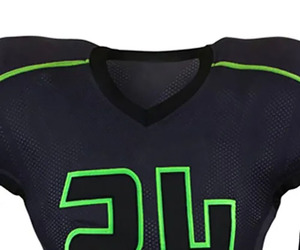 Sublimación personalizada Uniformes de fútbol americano Similar Uniforme de fútbol sublimado de alta calidad Deportes personalizados - Product Image 5