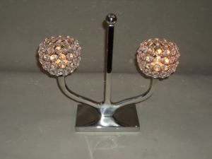 Nuevo Candelabro de Metal con Acabado Brillante, Centro de Mesa Artesanal, Portavelas Votivas a Precio Accesible - Product Image 6